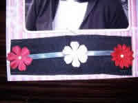 Glue flowers